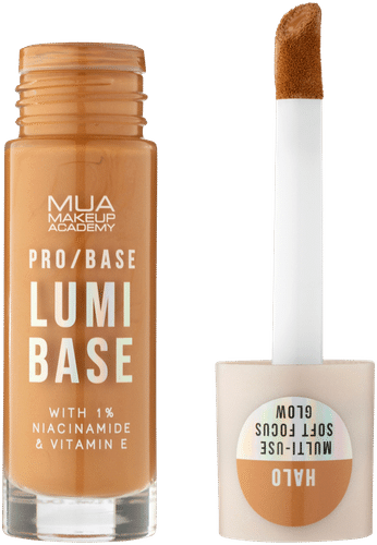 MUA Make Up Academy 光环妆前乳｜MUA Make Up Academy PRO/BASE Lumi Base Halo 30 ml meikinpohjustusvoide