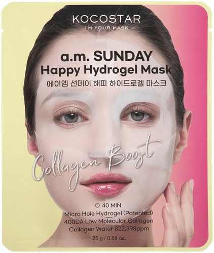 Kocostar a.m. SUNDAY 快乐水凝胶面膜贴 1kpl