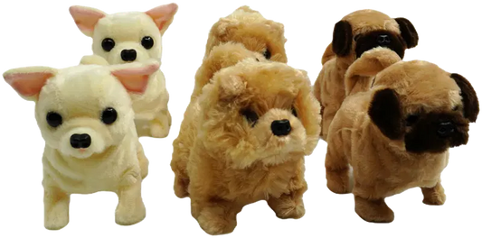 Ei merkkiä Pawtiful Pets小狗15厘米，多款