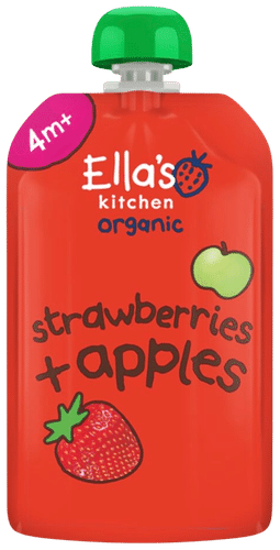 Ella's Kitchen 草莓苹果泥 4个月起 有机 120g