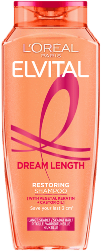 L'Oréal Paris Elvital Dream Length Restoring shampoo pitkille, vaurioituneille hiuksille 250ml