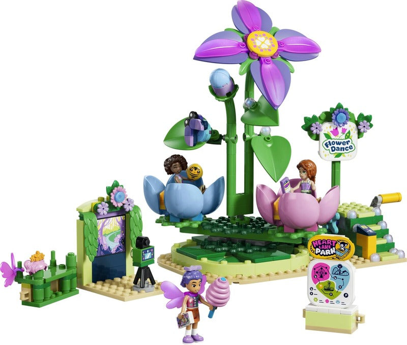 LEGO 花朵与精灵装饰的茶杯旋转木马｜LEGO® Friends 42702 Kukkien ja keijujen koristama teekuppikaruselli