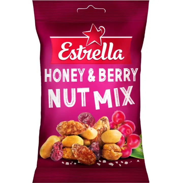 Estrella Honey & Berry Nut Mix 140g-Estrella 蜂蜜浆果坚果混合物 140g