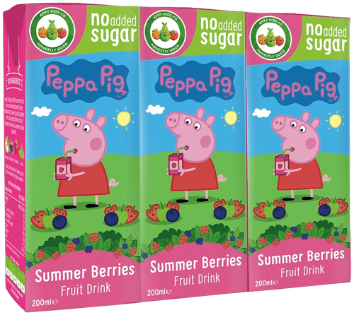 Peppa Pig 小猪佩奇夏日浆果果汁 3x200ml