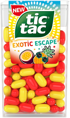 Tic Tac 菠萝百香果味润喉糖 54g