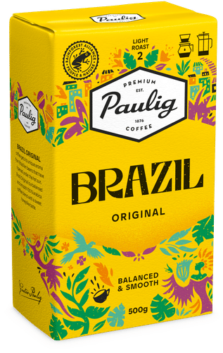 Brazil Paulig 巴西原味咖啡过滤研磨 500g