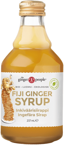 Ginger People Fiji Luomu Inkiväärisiirappi 237ml｜Ginger People 菲优有机姜糖浆 237ml
