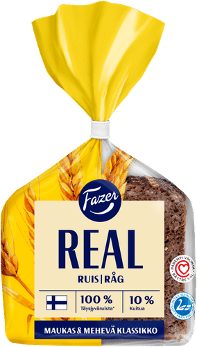 Fazer Real Ruis 360g｜Fazer Real 黑麦 360g