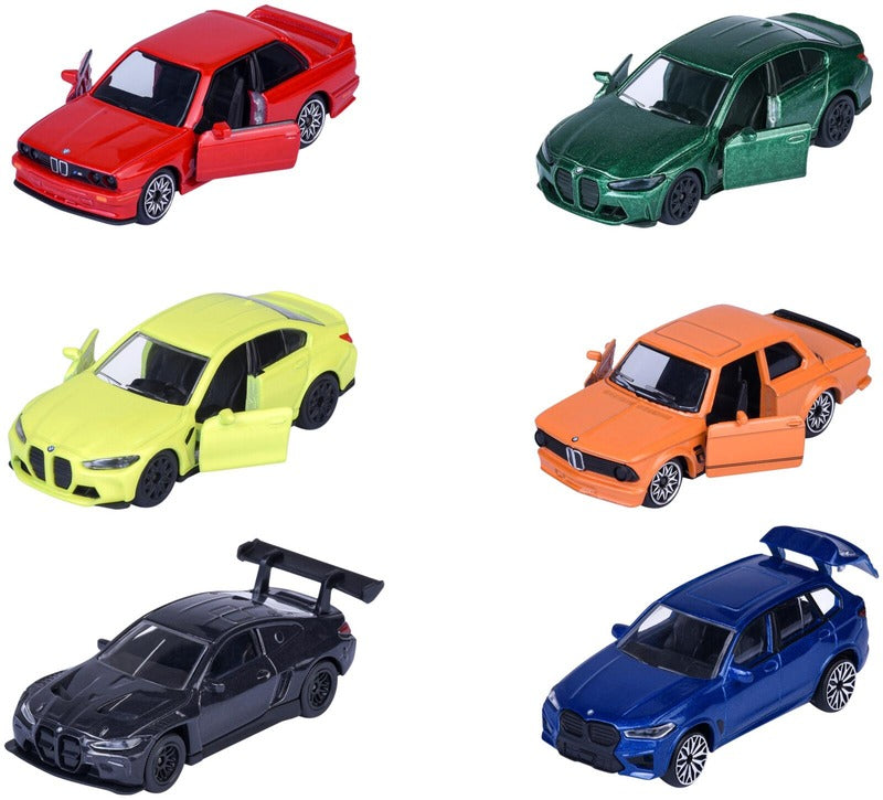 Majorette BMW Premium 车模 1:64，7.5厘米，合金，多款随机，单件出售