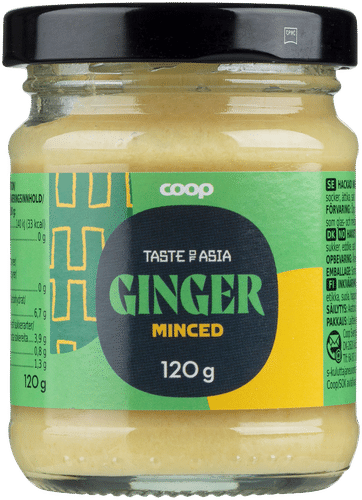 Coop 亚洲风味姜泥 120 g｜Coop Taste of Asia inkiväärimurska 120 g