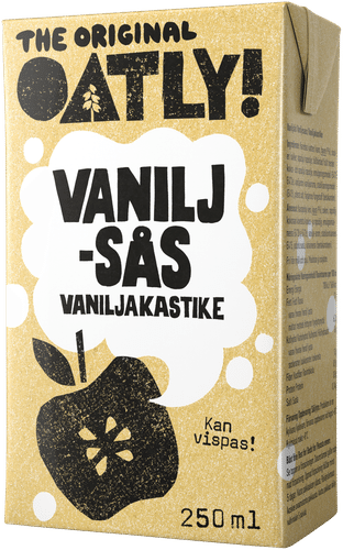 Oatly 香草酱 2.5分升｜Oatly Vaniljakastike 2,5dl