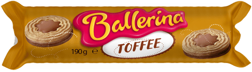 Kantolan Ballerina toffee täytekeksi 190g｜Kantolan 芭蕾娜太妃糖夹心饼干 190g