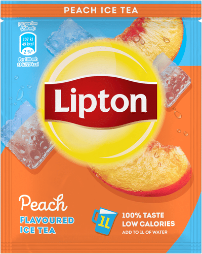 Lipton Persikanmakuinen jääteejuomajauhe 50g｜Lipton 桃味冰茶饮料粉 50g