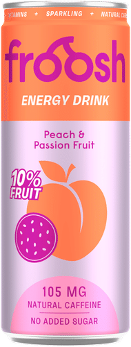 Froosh 能量饮料 桃子与百香果 330 ml