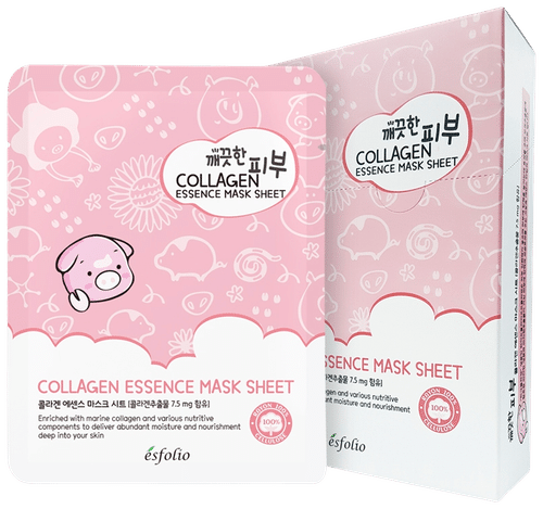 Esfolio collagen essence sheet mask-kangasnaamio