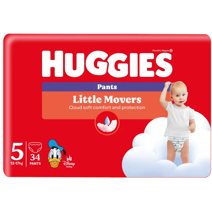 Huggies Housuvaippojen koot 5 34 st｜Huggies 尿布尺寸 5 34 码