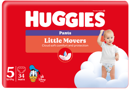 Huggies 拉拉裤5号34片