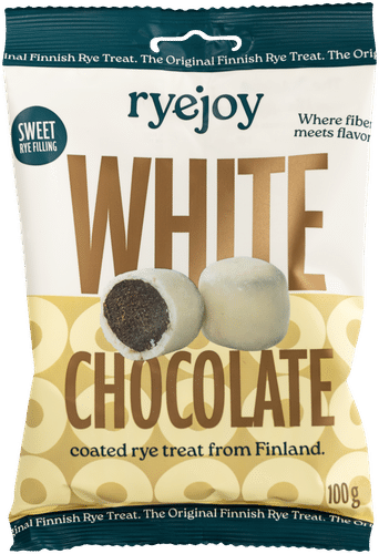 ryejoy ruismakeinen valkosuklaa 100 g