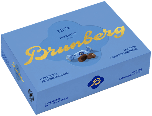 Brunberg Laktoositon Maitosuklaakonvehti 250g