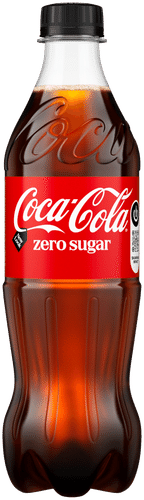Coca-Cola 零糖汽水（塑料瓶） 0,5 L