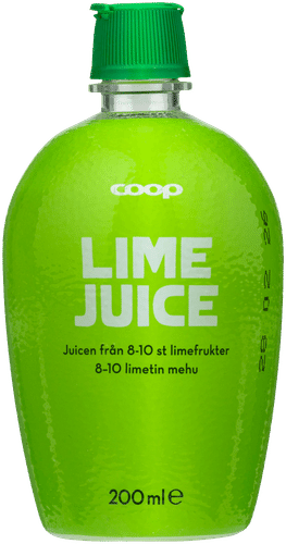 Coop limettitäysmehu 200 ml｜Coop 全酸橙汁 200 ml