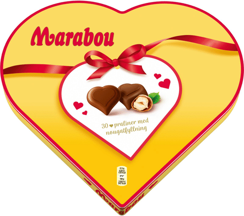Marabou Hearts 夹心巧克力 165g