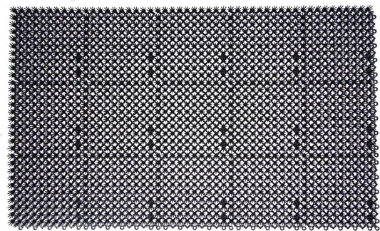Atplast Plast-Turf拼接人造草皮垫43x71厘米，深灰色