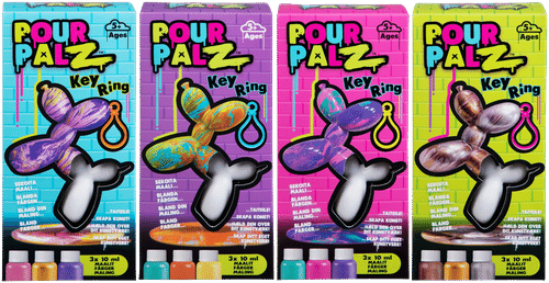 Pour Palz 手工气球狗钥匙扣 多款