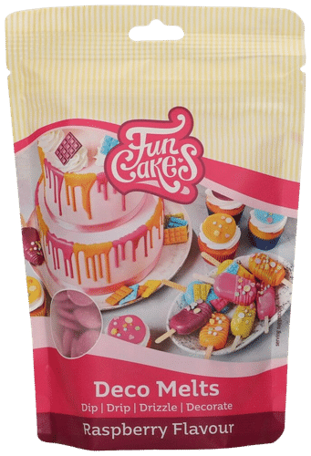 Funcakes decomelts -napit, vadelma 250g｜Funcakes 装饰融豆 覆盆子 250g