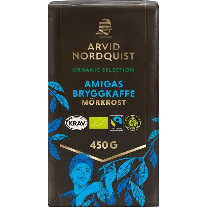 Arvid Nordquist Selection 450g Amigas sj Luomu, Fairtrade｜Arvid Nordquist 选择 450 克 Amigas sj 有机，公平贸易