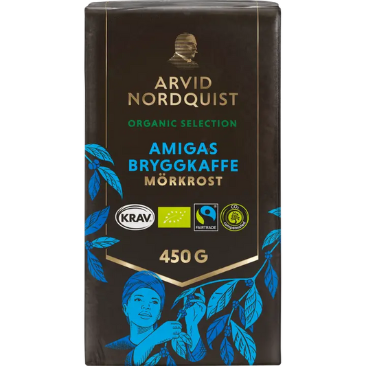 Arvid Nordquist Selection 450g Amigas sj Luomu, Fairtrade｜Arvid Nordquist 选择 450 克 Amigas sj 有机，公平贸易