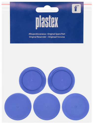 Plastex alkuperäinen korkki 40mm sininen Jääsydänpullolle