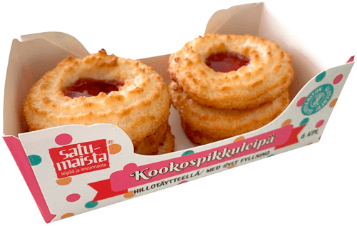 Satumaista  240g Kookospikkuleipä, gluteeniton｜Satumaista 240克无麸质椰子饼干
