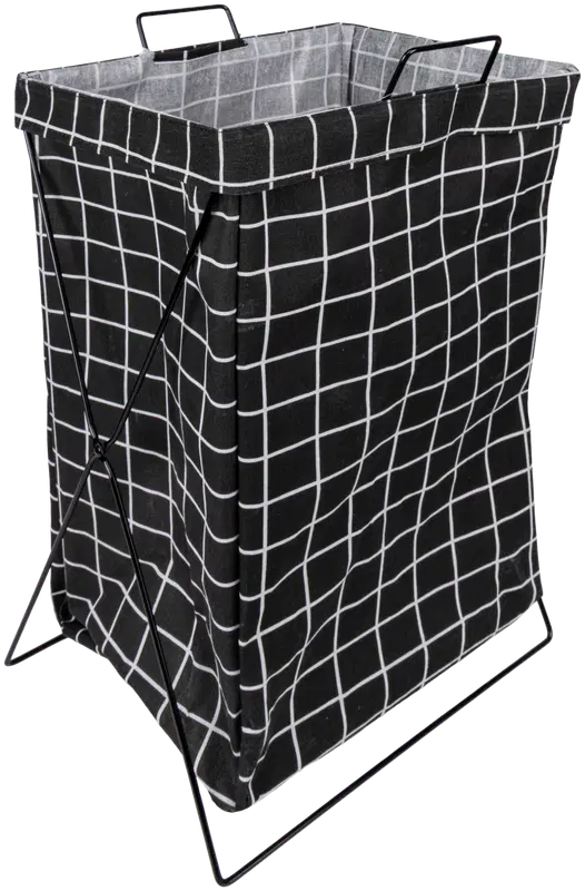 House 格子洗衣篮 金属框架