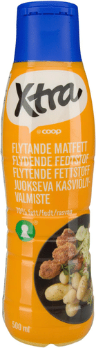 Xtra 70%植物食用油制品 500 ml｜Xtra Juokseva kasviöljyvalmiste 70 % 500 ml