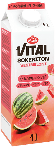Marli Vital Sokeriton Vesimelonimehujuoma 1 L