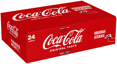 Coca-Cola 24包装 可口可乐原味 碳酸饮料 罐装 0,33 L