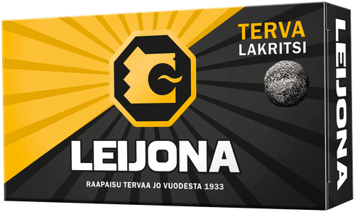 Leijona 焦油甘草糖 32g｜Leijona Tervalakritsi pastilli 32g