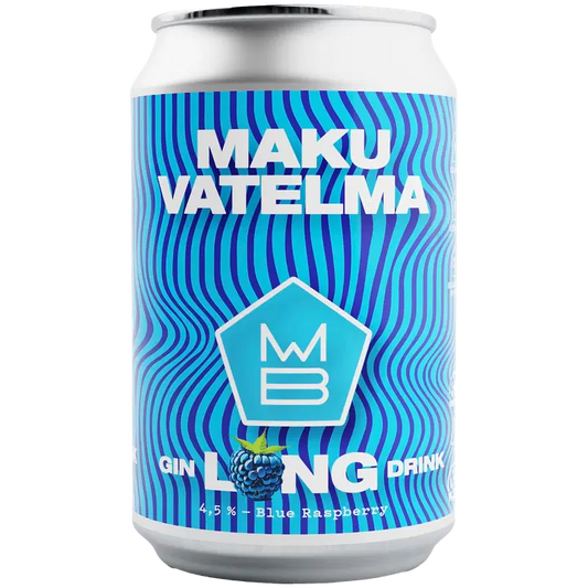 Maku Brewing blue raspberry gin long drink 4,5% 0,33l tlk｜Maku Brewing 蓝莓杜松子饮品长饮 4.5% 0.33l tlk