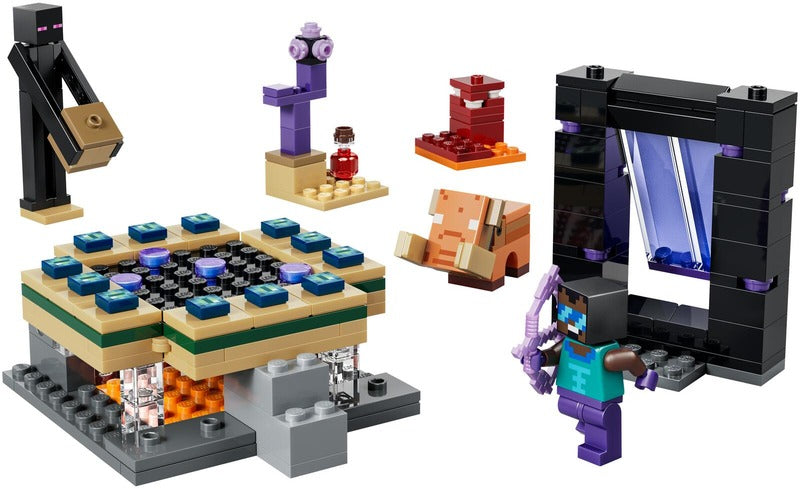 LEGO 前往下界传送门与末地传送门之旅｜LEGO® Minecraft 21584 Matka Hornaportaaliin ja Ääriportaaliin