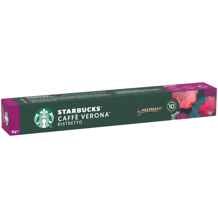 Starbucks Nespresso Caffé Verona Ristretto 10 kaps/55g｜Starbucks Nespresso Caffé Verona Ristretto 10 粒/55g