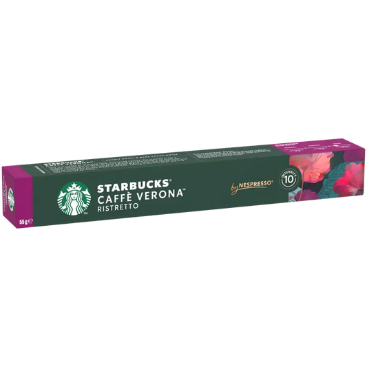Starbucks Nespresso Caffé Verona Ristretto 10 kaps/55g｜Starbucks Nespresso Caffé Verona Ristretto 10 粒/55g