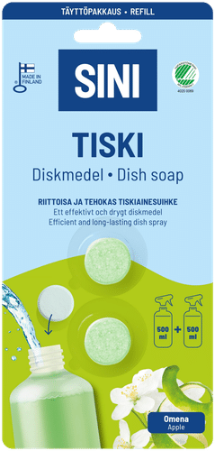 SINI Tiskiaine, täyttöpakkaus – 2 tablettia