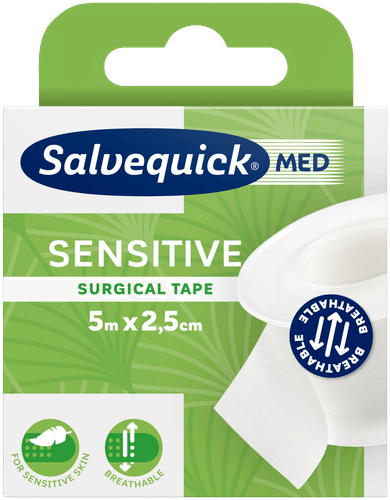 Salvequick MED敏感肌外科胶带 5米×2.5厘米