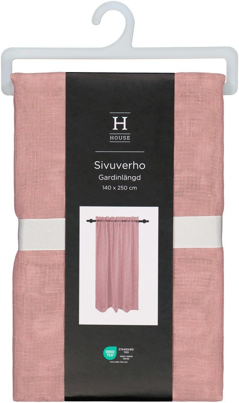 House 遮光帘 Linen 140x250厘米 粉色