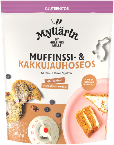 Myllärin Gluteeniton Muffinssi- & Kakkujauhoseos 300 g