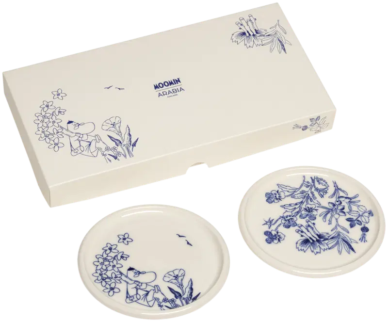 Moomin Arabia 姆明迷你盘 12cm 春 2kpl｜Moomin Arabia Muumi mini lautanen 12cm Haru 2kpl