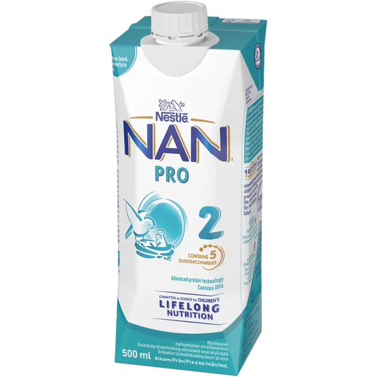 Nestlé Nan 500ml Pro 2 käyttövalmis vierotusvalmiste｜Nestlé NAN 500ml Pro 2 即用型断奶产品