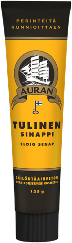 Auran Tulinen sinappi 125g