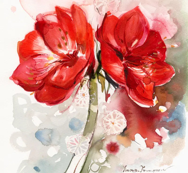 Havi 纸巾餐巾 Amaryllis 24厘米 20kpl｜Havi tissue lautasliina Amaryllis 24cm 20kpl